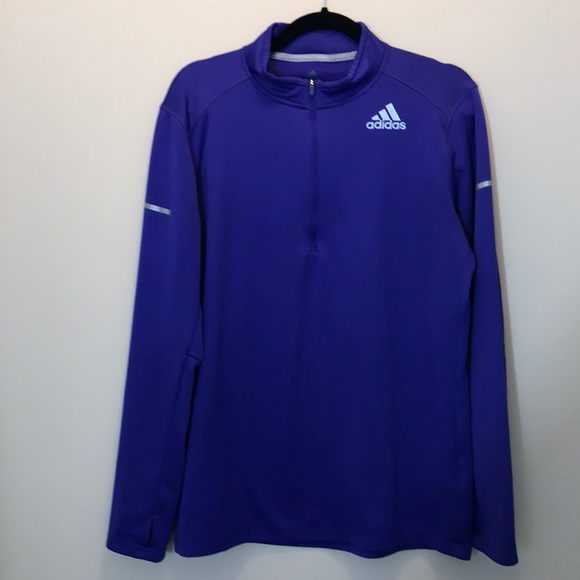 adidas Climalite Running Jacket Size L - Picture 4 of 11